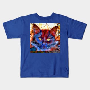 Cat Close Up Kids T-Shirt